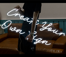 Load image into Gallery viewer, CUSTOM NEON SIGN-100 Inches(250cm)