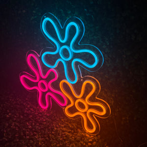 Snow Flake LED Light Up Signs