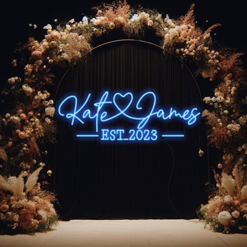 Custom Wedding Neon Sign