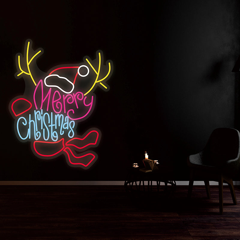 Merry Christmas Neon Sign