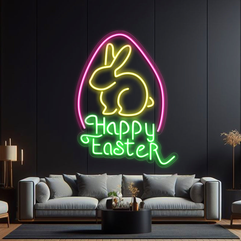 Cute Bunny Neon Sign