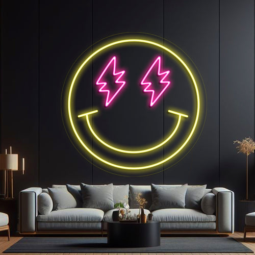 Lightning Smile Neon Signs