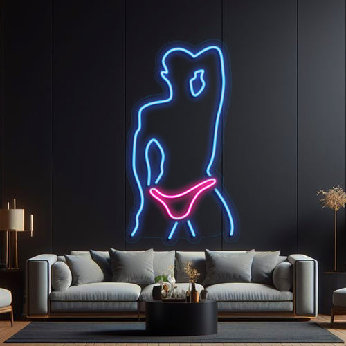 Sexy Man Neon Signs