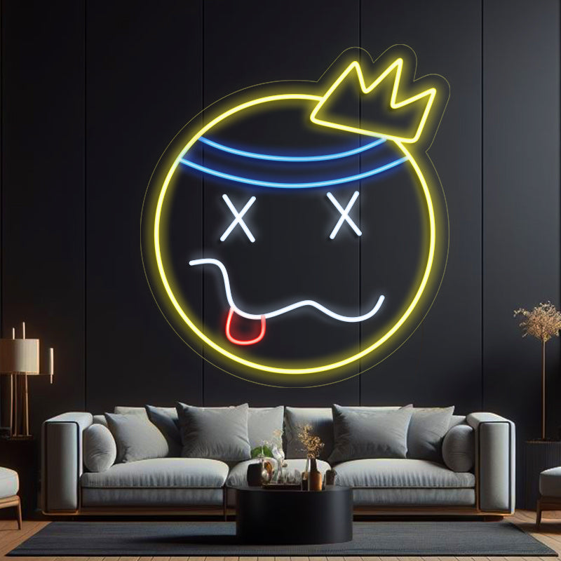 Smiley Face LED Neon Lights – Custom Neon Signs