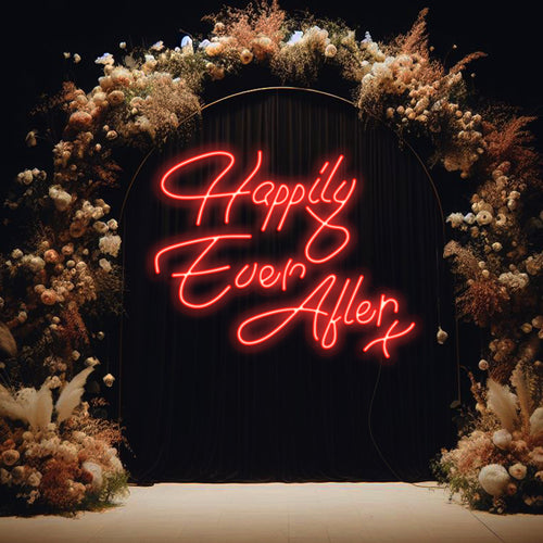 Happily Ever After Wedding Sign