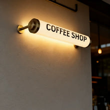 Load image into Gallery viewer, Round Tube Light Box for Storefront, Printed Box Display