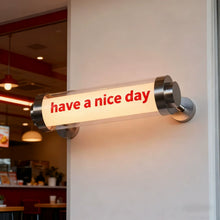 Load image into Gallery viewer, Round Tube Light Box for Storefront, Printed Box Display