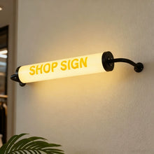 Load image into Gallery viewer, Round Tube Light Box for Storefront, Printed Box Display