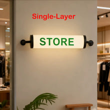 Load image into Gallery viewer, Round Tube Light Box for Storefront, Printed Box Display
