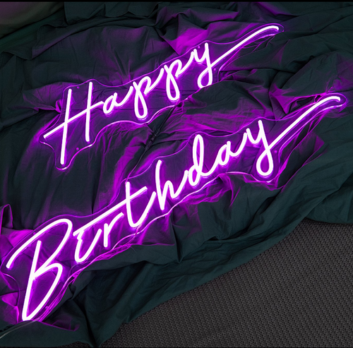 Neon Last Name Wedding Sign