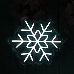 Snow Neon Sign
