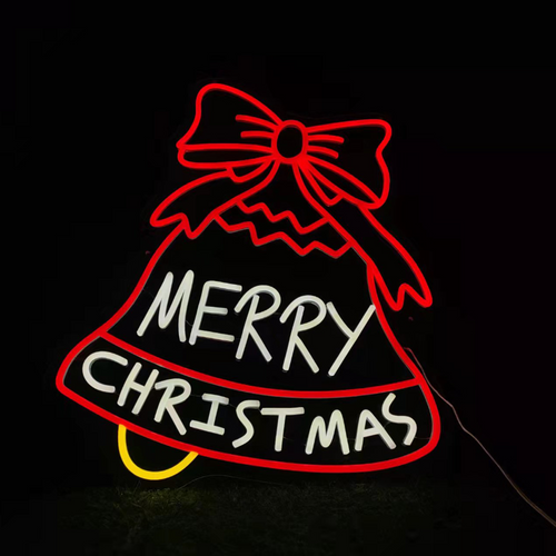 Christmas Bell Neon Sign