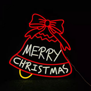 Dog Neon Sign-Christmas