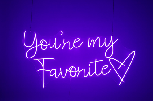 You are my favorite-Neon Signs