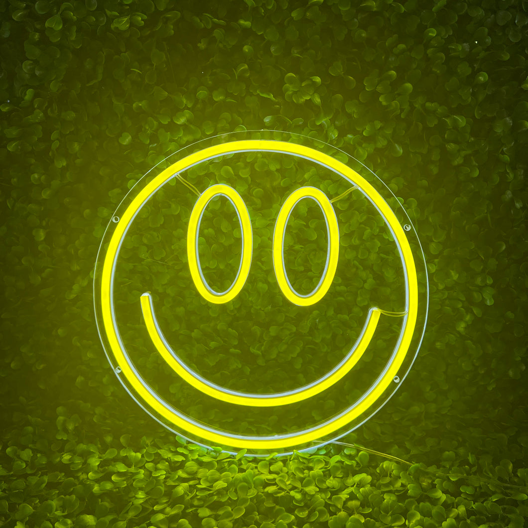 Smile Face LED Neon Signs