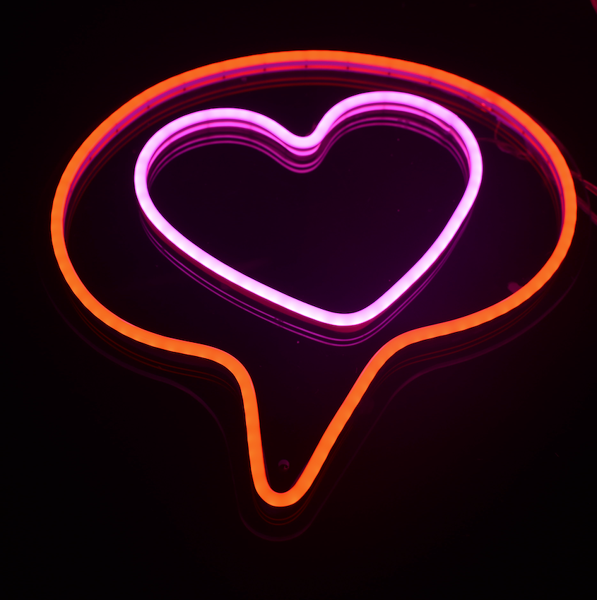 Heart Neon Lights