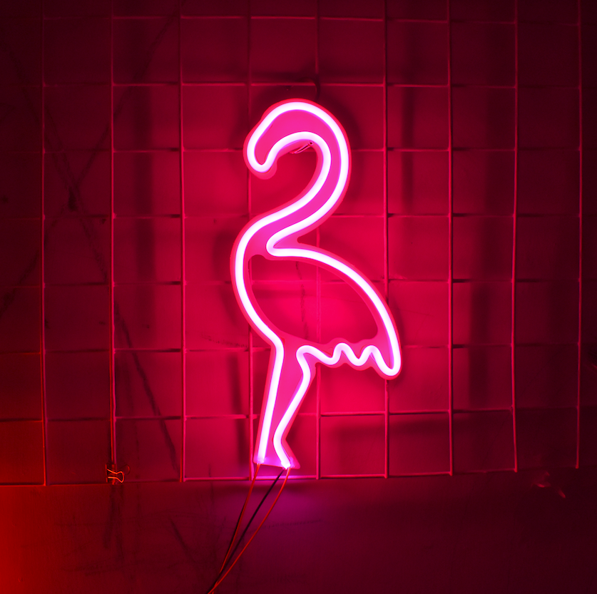 Flamingo Neon Lights