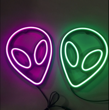 Load image into Gallery viewer, Alien Neon Signs