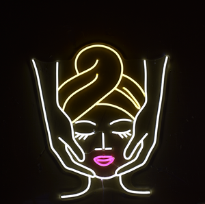 Glow Sign for Beauty Studio