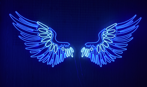 Angel Wings LED Signs -W8