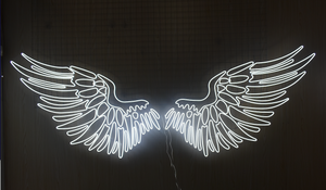 Angel Wings Wall Art Signs -W9